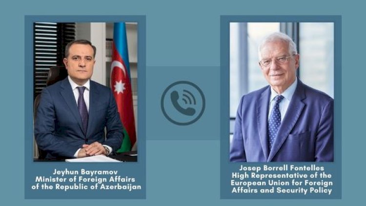    Ceyhun Bayramovla Cozef Borrell arasında telefon danışı oldu   