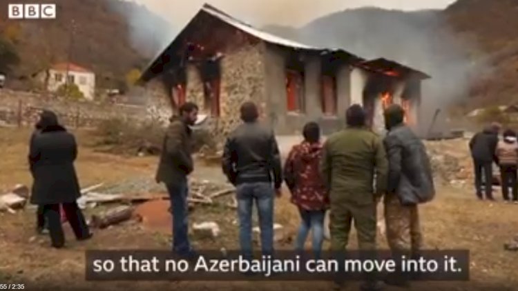    Kəlbəcərdən ən son görüntülər: Vandalizm davam edir - Video   