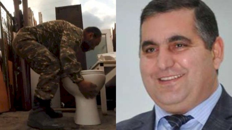    Tankı qoyub, unitazı aparan erməni...   
