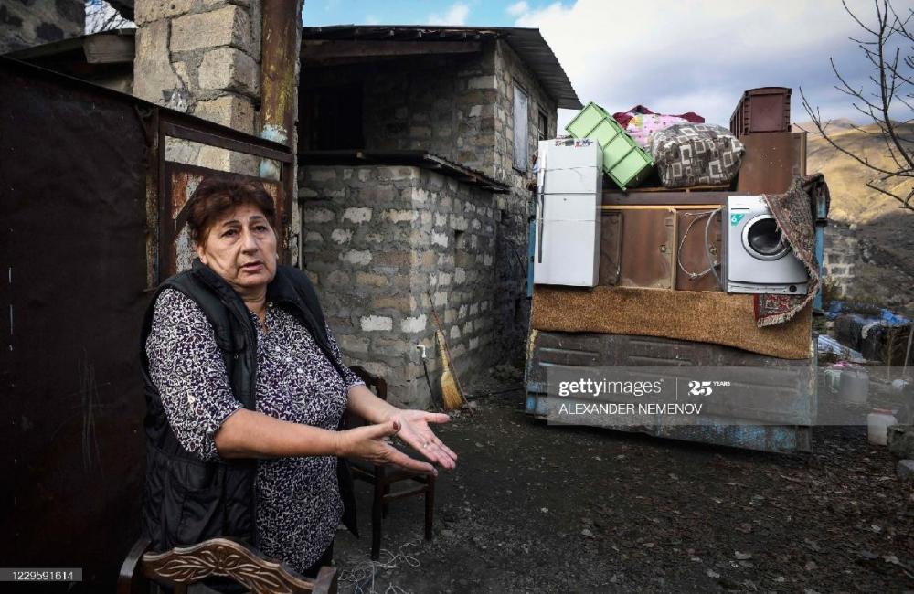 Ermənilərin Kəlbəcər köçü -  Fotolar