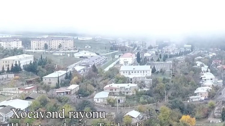    İşğaldan azad edilən Hadrut qəsəbəsi və Tuğ kəndi  -   Video