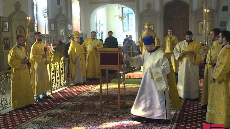    Bakıdakı Rus Pravoslav Kilsəsində “Qələbəyə görə Allaha təşəkkür mestası” keçirildi - Fotolar   