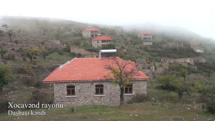   Xocavəndin işğaldan azad olunan Daşbaşı kəndi - Video   