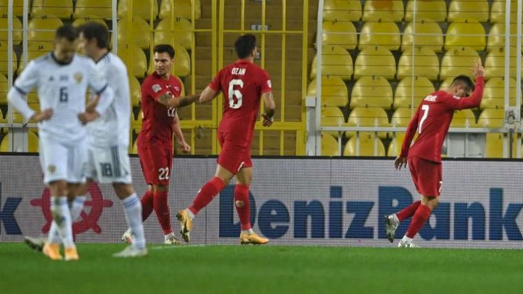    Türkiyə millisi Rusiyaya qalib gəldi   