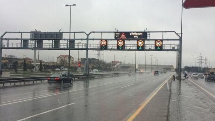    Bakıda sürət həddi endirildi - XƏBƏRDARLIQ   