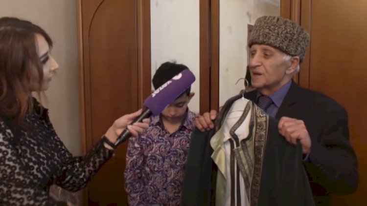    Dədə Süleyman Şuşada geyinmək üçün kostyum tikdirib   - Video