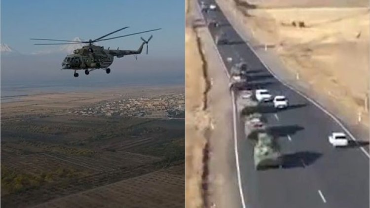    Rusiya sülhməramlılarını daşıyan daha 22 təyyarə İrəvana endi     