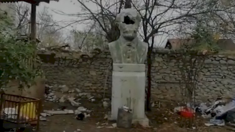    Ermənilər Bülbülün ev muzeyini də viran qoyub -   Video