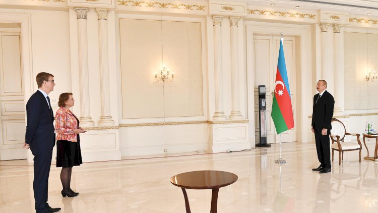    Prezident Niderlandın yeni səfirinin etimadnaməsini qəbul etdi   - Fotolar