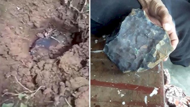    Göydən düşən daş İndoneziya sakinini milyonçu etdi   