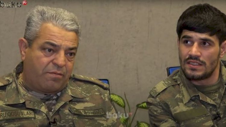    Düşmənə qarşı ata-oğul çiyin-çiyinə: “Minomyot gəldikcə, Rəşadı qucaqlayırdım ki, ona dəyməsin” - Video   