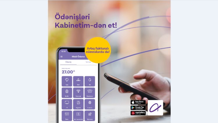    Bu xidmət fakturalı xətt abunəçiləri üçün aktivləşdirilib   