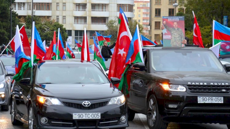    Bakıda Qələbə yürüşü keçirilib -   Fotolar