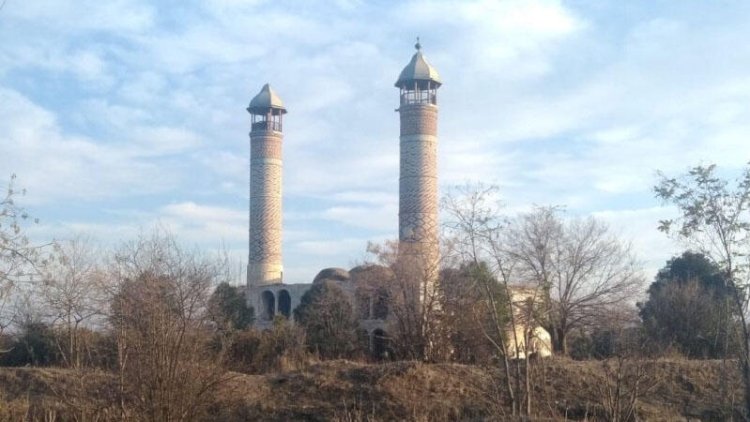    Ağdam kosmosdan belə görünür - Foto   