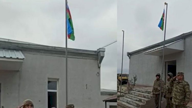    Şellidə Azərbaycan bayrağı ucaldıldı   