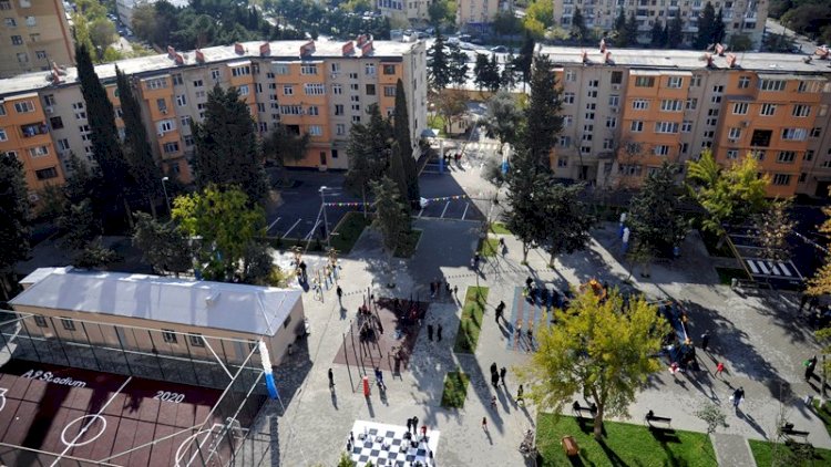    Növbəti həyət abadlaşdırılaraq sakinlərin istifadəsinə verilib -   Fotolar