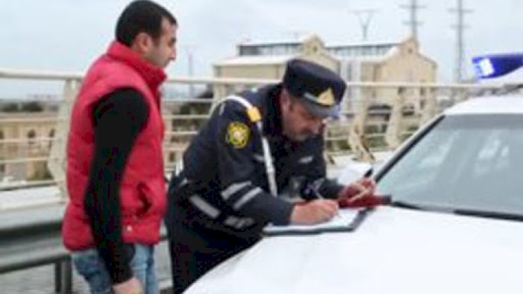    9 aya yol polisi 100 milyona yaxın cərimə yazıb   