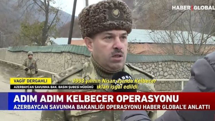    Vaqif Dərgahlı Türkiyənin “HaberGlobal” telekanalına Ordumuzun Kəlbəcərə daxil olmasından danışdı - Video   