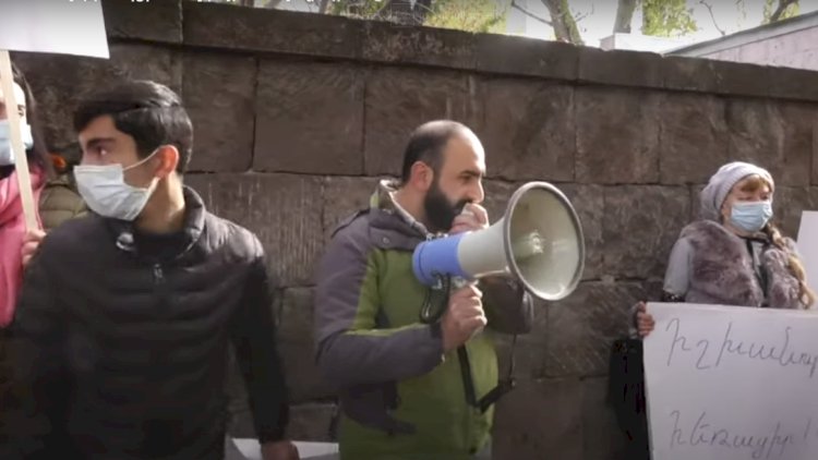    Ermənistanda aksiya başlayıb – Video   