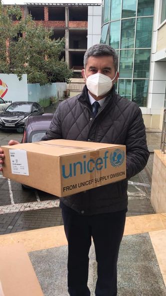 UNICEF Qarabağ münaqişəsinə görə Azərbaycana yardım göndərdi - Fotolar 