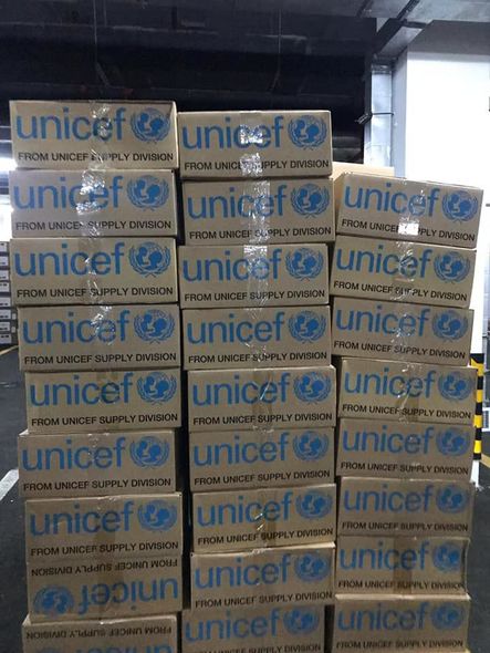 UNICEF Qarabağ münaqişəsinə görə Azərbaycana yardım göndərdi - Fotolar 