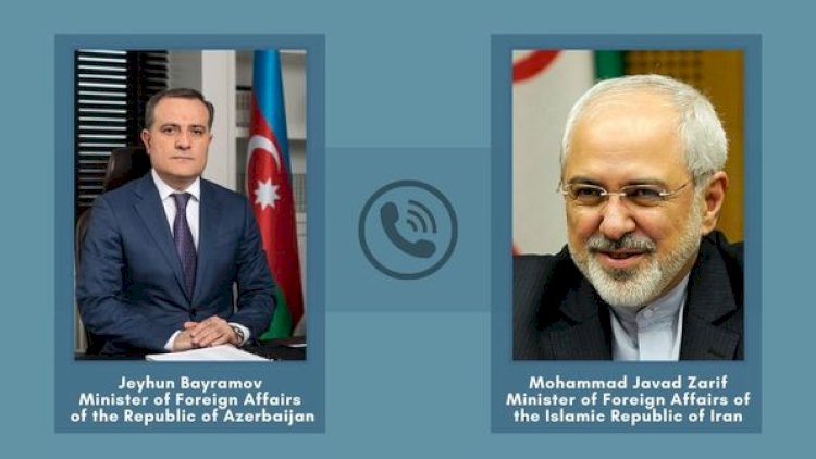    Ceyhun Bayramovla iranlı həmkarı arasında telefon danışığı olub   