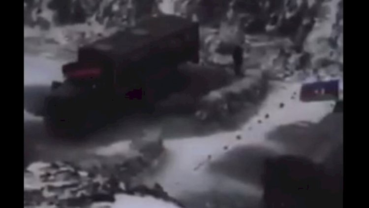    Azərbaycan və Ermənistan əsgərləri üz-üzə - Video   