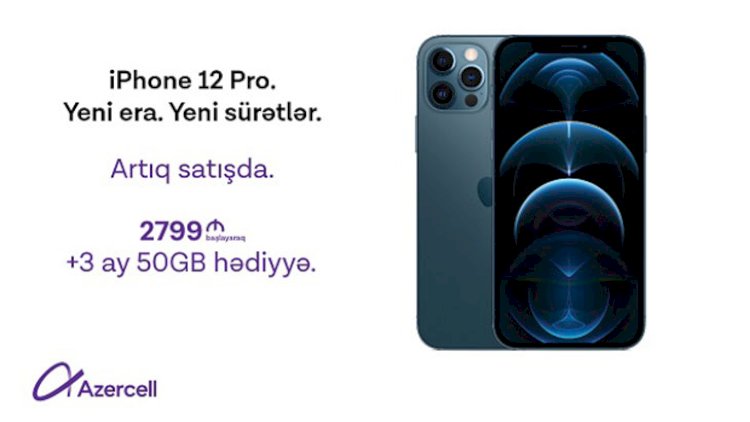    Yeni “iPhone” alan abunəçilərə “Azercell”-dən hədiyyə   