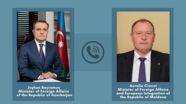   Ceyhun Bayramovun moldovalı həmkarı ilə telefon danışığı olub   