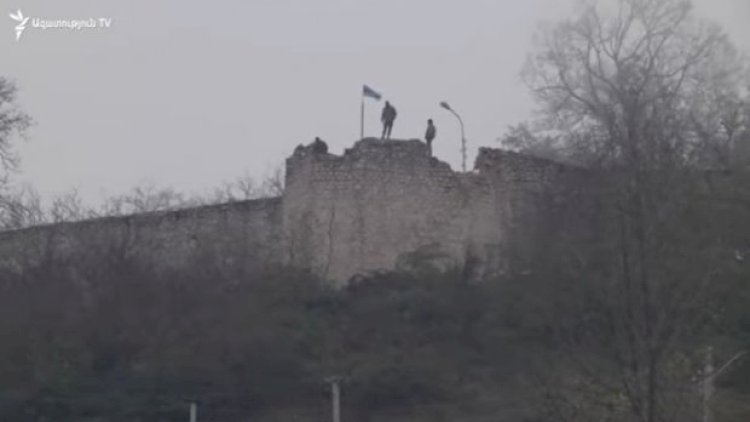    Şuşa qalası, Azərbaycan bayrağı, “Vazgen”i çağıran əsgərlərimiz   - REPORTAJ