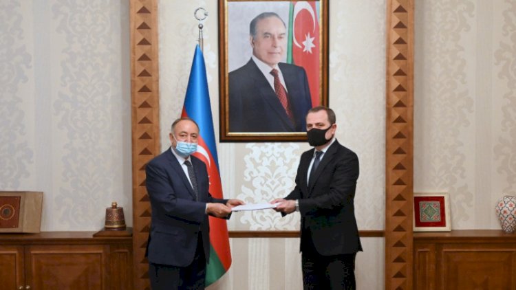    Ceyhun Bayramov Əfqanıstanın yeni səfirinin etimadnaməsinin surətini qəbul etdi   