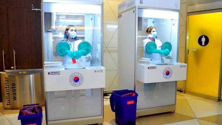    Koreyadan Azərbaycana koronavirusu müayinə köşkləri gəldi   