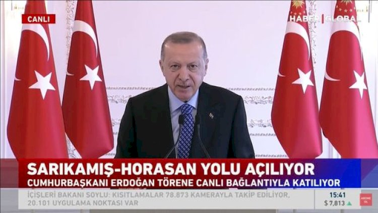    “Artıq Dağlıq Qarabağ səmasını bez parçaları deyil, hilal və ulduz bəzəyir” - Ərdoğan + Video   