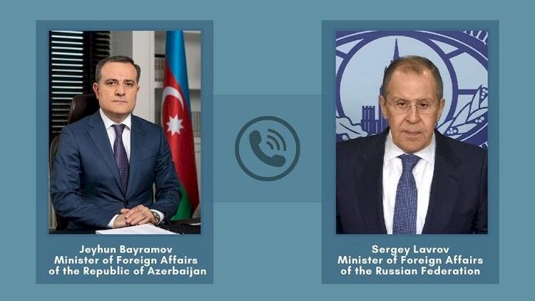    Ceyhun Bayramov Lavrovla Qarabağdakı vəziyyəti müzakirə etdi   