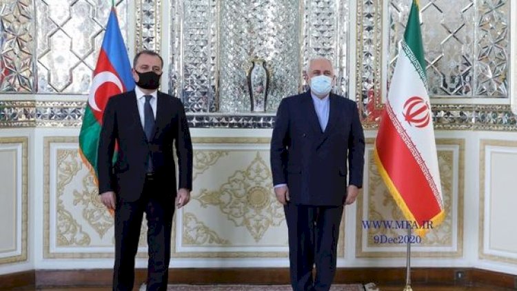    Ceyhun Bayramov iranlı həmkarı ilə görüşdü - Foto   