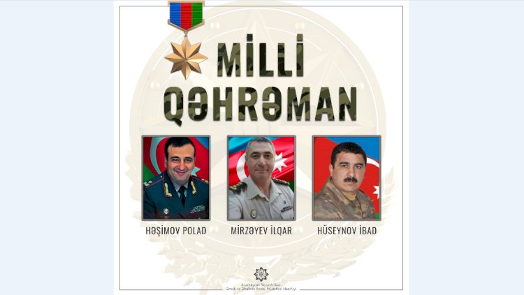    “Milli Qəhrəman” adı verilənlərə Prezidentin aylıq təqaüdü təyin edildi   