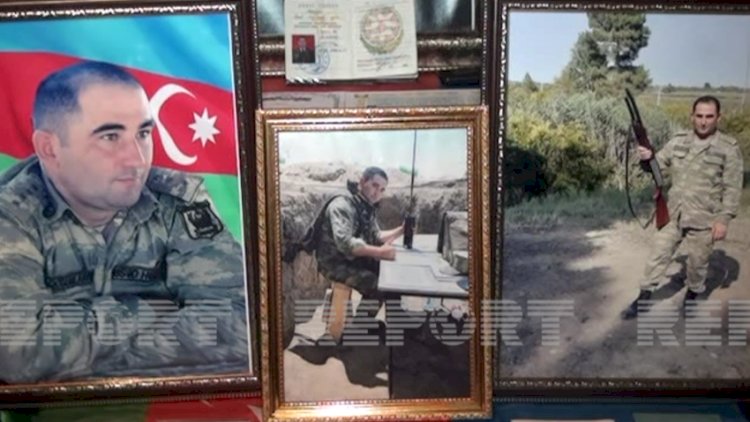    Vida məktubunda qəhrəman olacağını yazan şəhid kapitan - Fotolar   