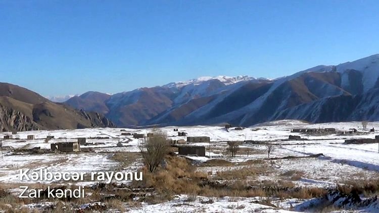    Kəlbəcər rayonunun Zar kəndindən   VİDEOREPORTAJ