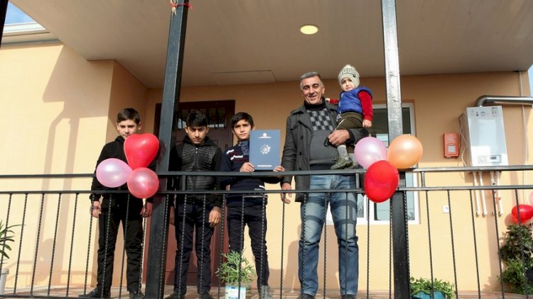    Şəhid ailəsi və müharibə əlillərinə fərdi evlər verilib   