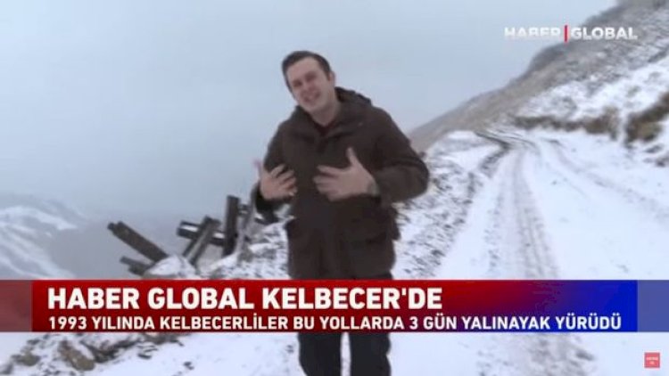    Türkiyə telekanalı Kəlbəcərdə: Qar donunu geyinmiş, dəhşət günlərinin şahidi dağlar...   