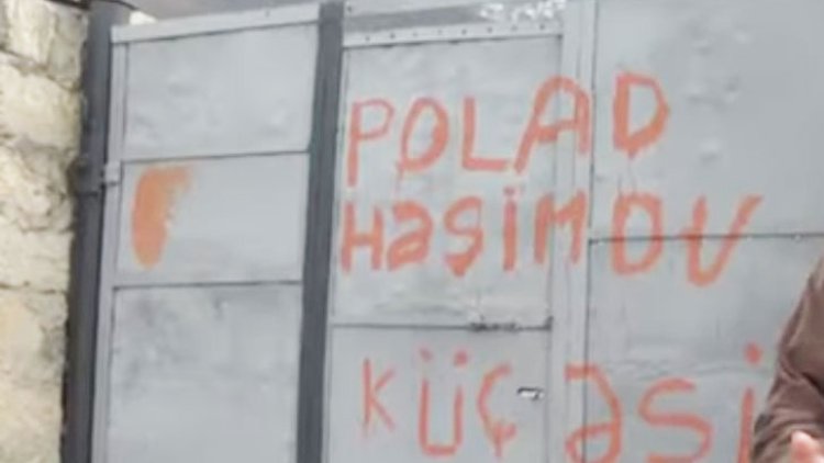    Kəlbəcərdə Polad Həşimov küçəsi – Foto   