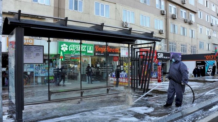    Paytaxtın küçələri yenidən dezinfeksiya edildi   