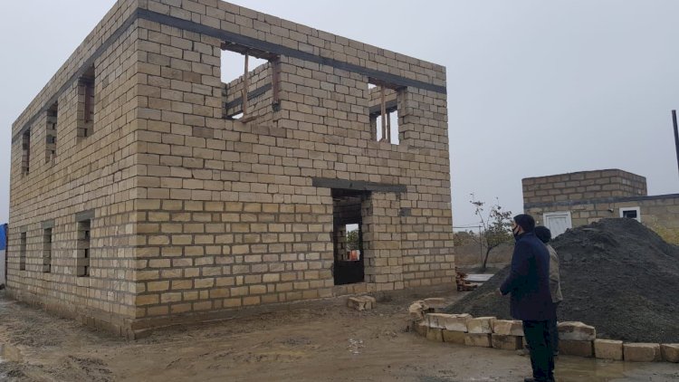    Şəhid ailəsinə ev tikilir, qazimizin ailəsinə isə mənzil verildi -   Fotolar