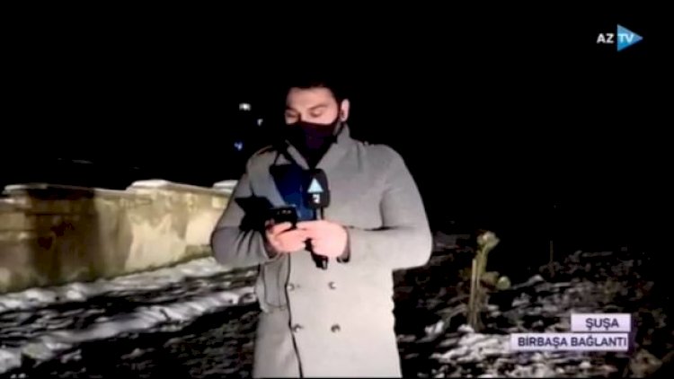    Şuşadan ilk birbaşa TV bağlantısı - Video   