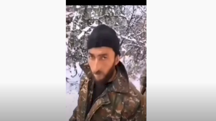    Əsgərimizə işgəncə verən erməni əsir götürüldü - Video   