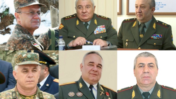    Erməni generallar Paşinyana qarşı birləşdilər   