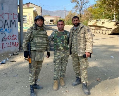 Erməni snayperi ürəyini nişan almışdı – Fotolar 