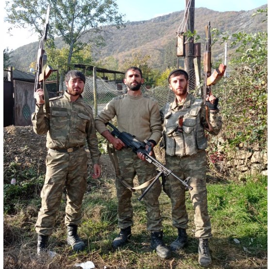 Erməni snayperi ürəyini nişan almışdı – Fotolar 