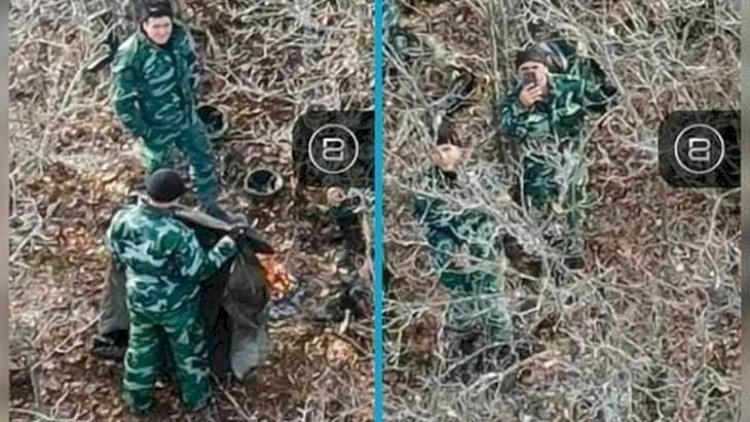    Erməni dronu əsgərlərimizi kabab çəkdiyi yerdə görüntülədi – Video   