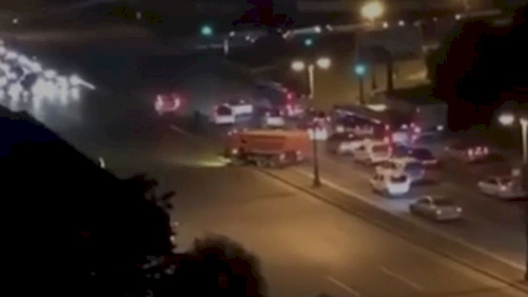    Polisə tabe olmayan “Kamaz” sürücüsü təhlükəli anlar yaşatdı -   Video